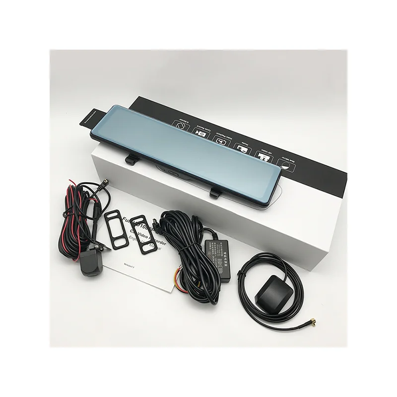 
Newest Linux 3 in 1 anti radar reversing parking night vision gps 4g wifi touch screen 12 inch 4K dash cam for car 