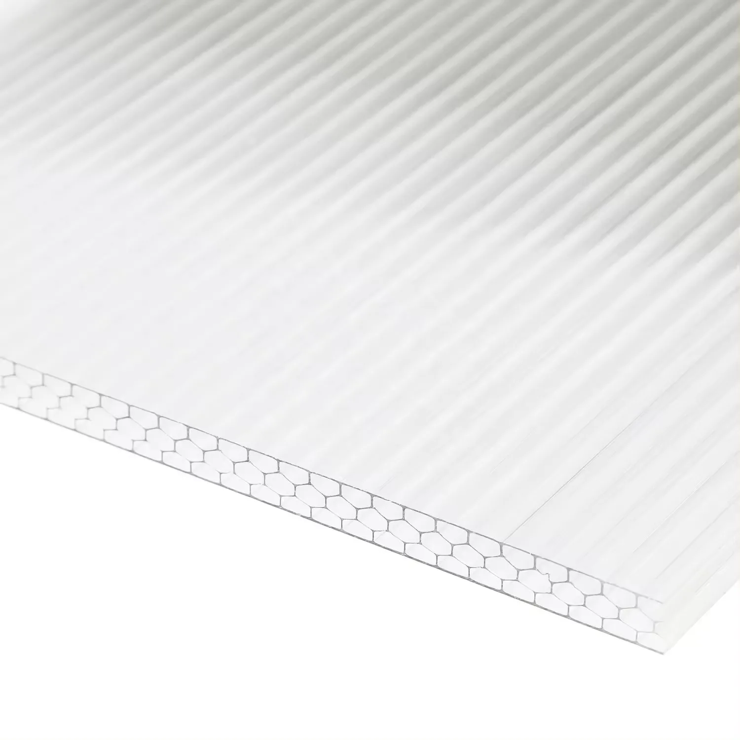 10-year warranty uv coated best choice type multiwall 20mm polycarbonate roofing x triple pc hollow sheet triple wall polycarbon