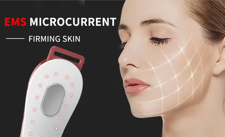2022 Beauty Care Device Tightening V Shape Face Slimming Chin Tool Skin Lift Massager EMS Facial Lifting