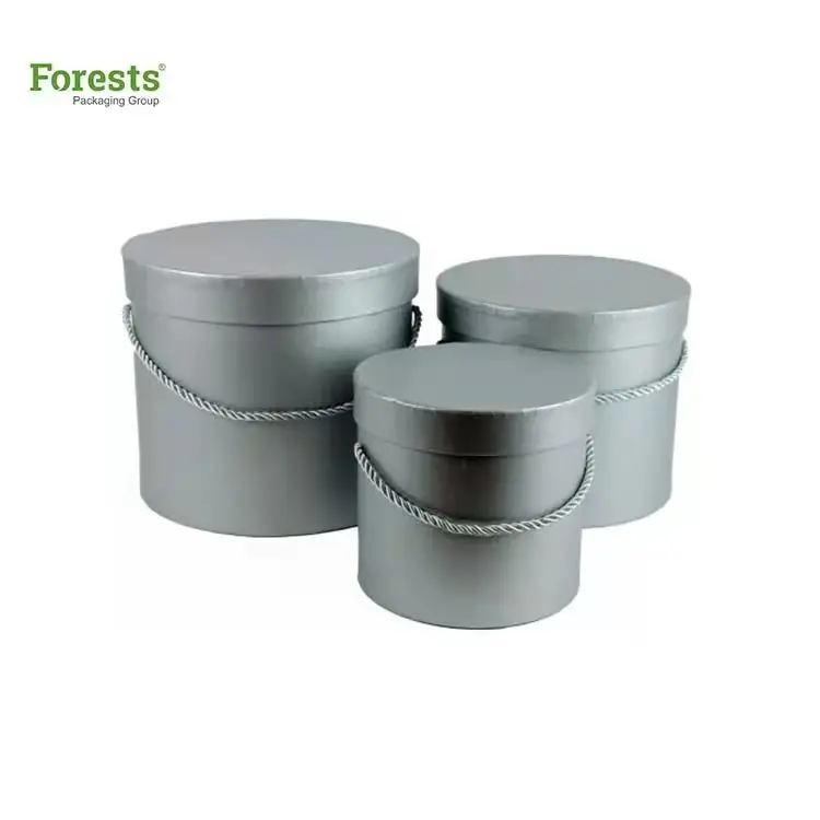 Manufacturers Wholesale Corrugated Round Gift Paper Hat Box Flower hat box wholesale
