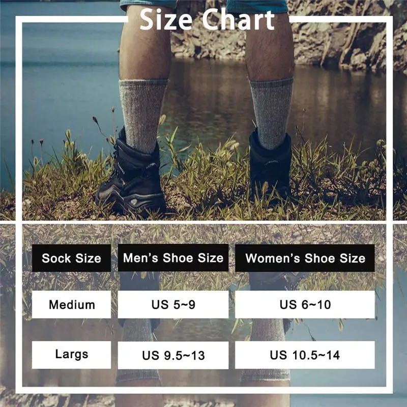 Wholesale Breathable Outdoor Hiking cashmere Thick Merino Wool Sock