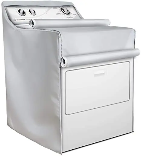 Factory Customized Sliver Oxford Washing Machine Rain Cover With Waterproof and Sunproof