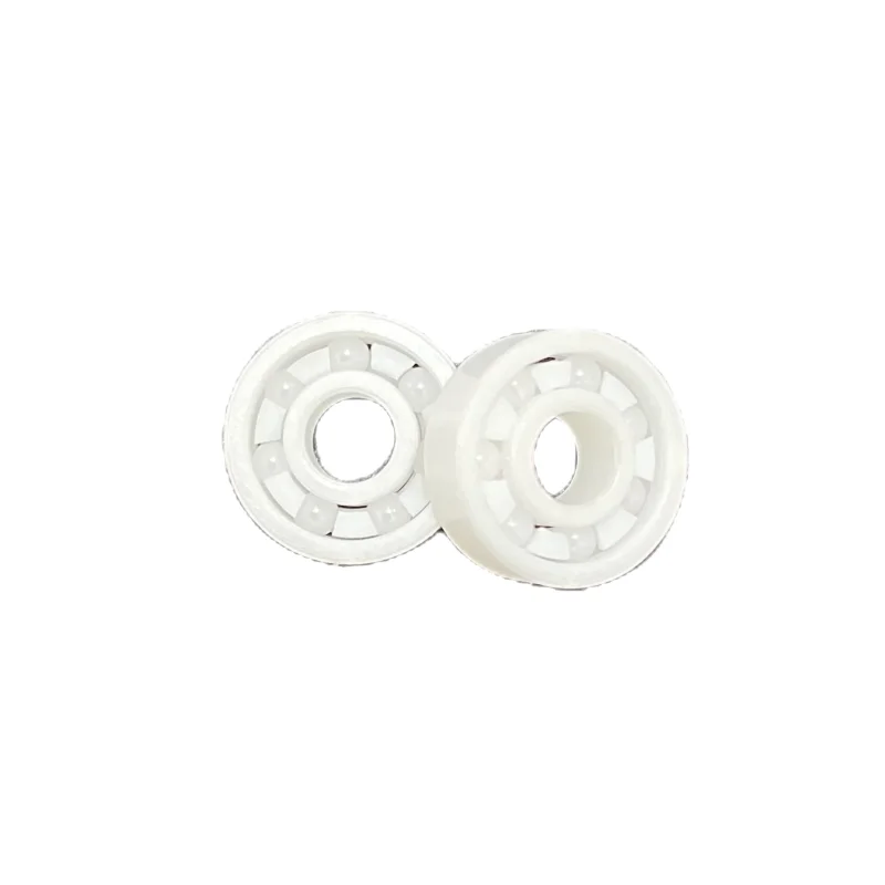 Chinese factory  R188 6.35x12 full Zro2 Si3N4 ceramic bearings with PEEK retainer