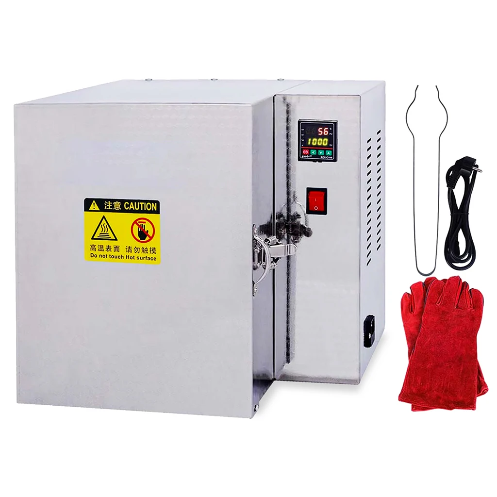 800 degree four sided baking furnace gypsum mold constant temperature box 1500W digital display heat treatment