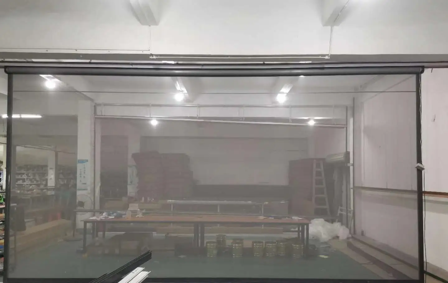 outdoor clear roller blinds pvc outdoor roller blinds weather proof glasshouse outdoor blinds