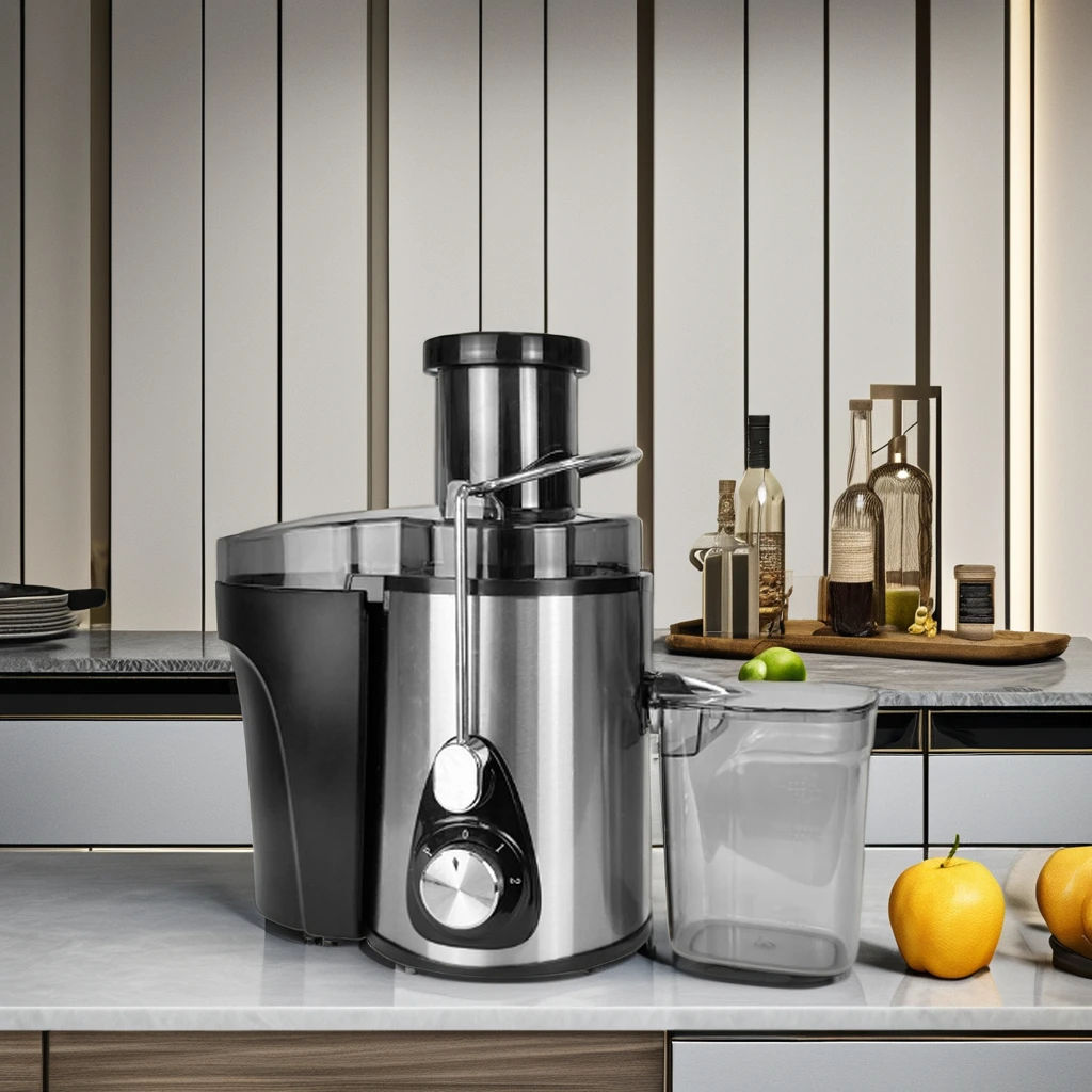 High-Class 600W Powerful Stainless Steel Electric Juicer Juice Extractor Fruit Juicer