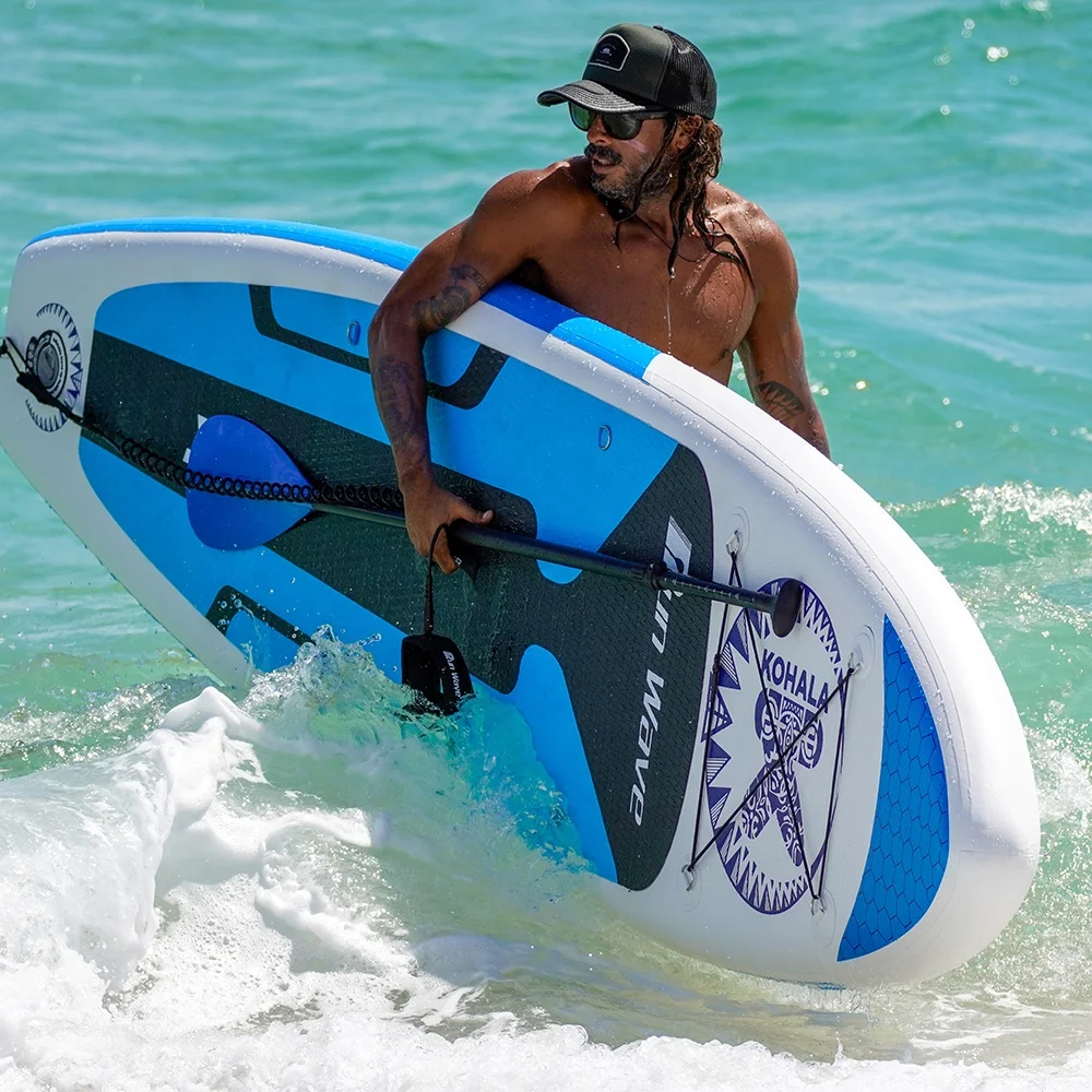 Factory Supply OEM Wholesale Water Inflatable SUP StandUp Padleboard sub board isup surfboard