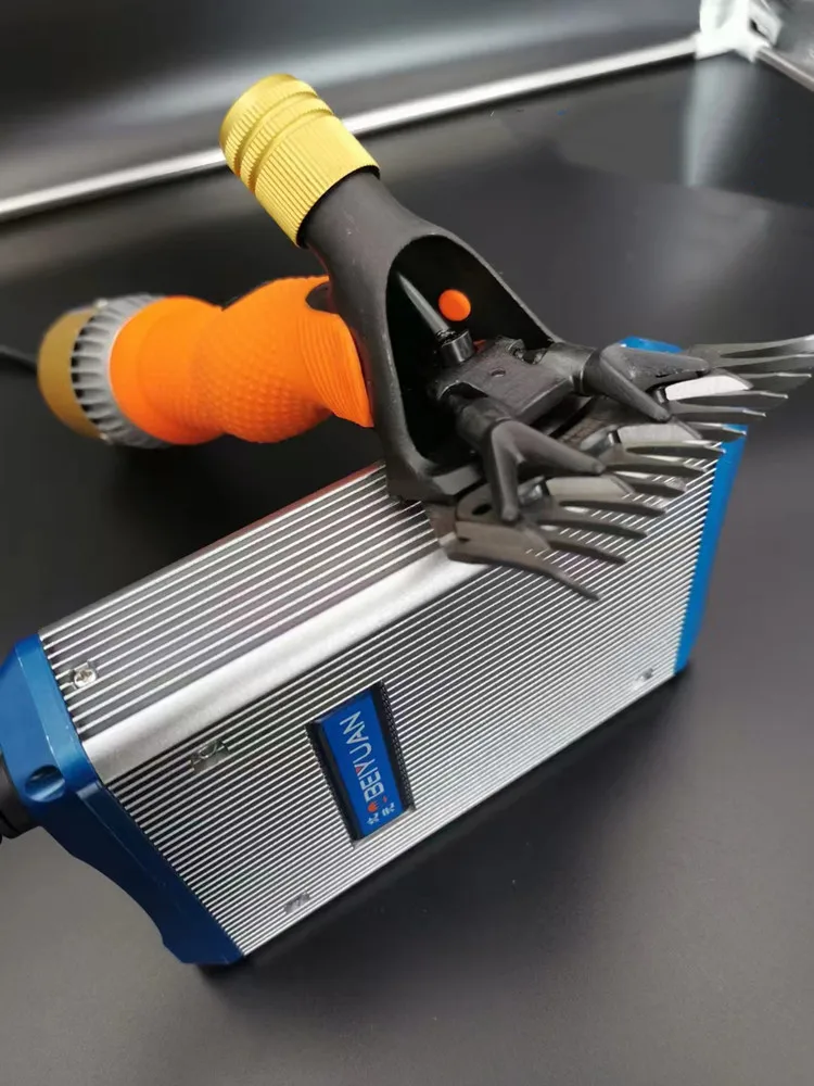 BEIYUAN Portable  Electric Sheep Shearing Machine Clipper Electric Cutting Walter DC Brushless High -speed  Wool Clipper Orange