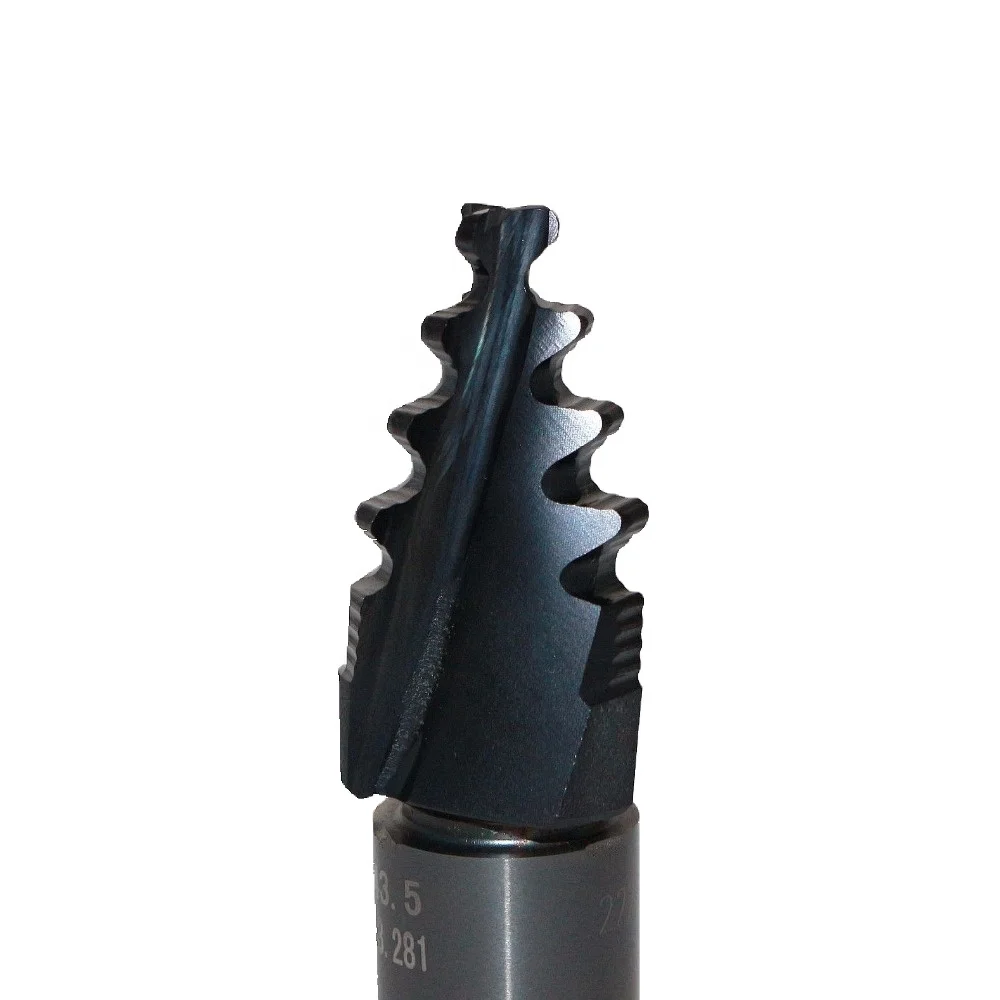 China factory customized tungsten carbide semi-finish fir tree milling cutter for turbine blade root