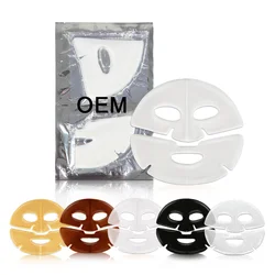 Organic Oem Medical Beauty Wholesale 4 In 1 Clear Face Sheet 24 K Gold Hydrogel Facial Mask Skin Care