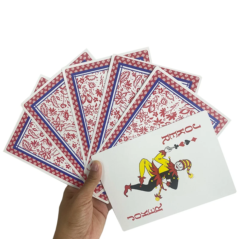 Custom Logo Playing Cards wholesale paper Card Box for 2 Decks Made from Paper Material