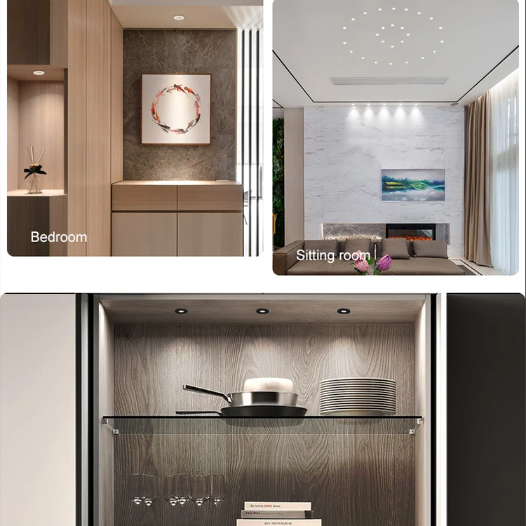 FAST Good Price Aluminum Housing Indoor Embedded COB Chip Indoor 3W Mini LED Downlight