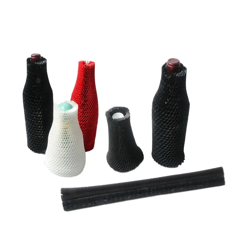 Kraft Degradable 101 Hot Selling Wine Bottle Ceramic Products Edge Protector Honeycomb Paper Sleeve Factory Wholesale