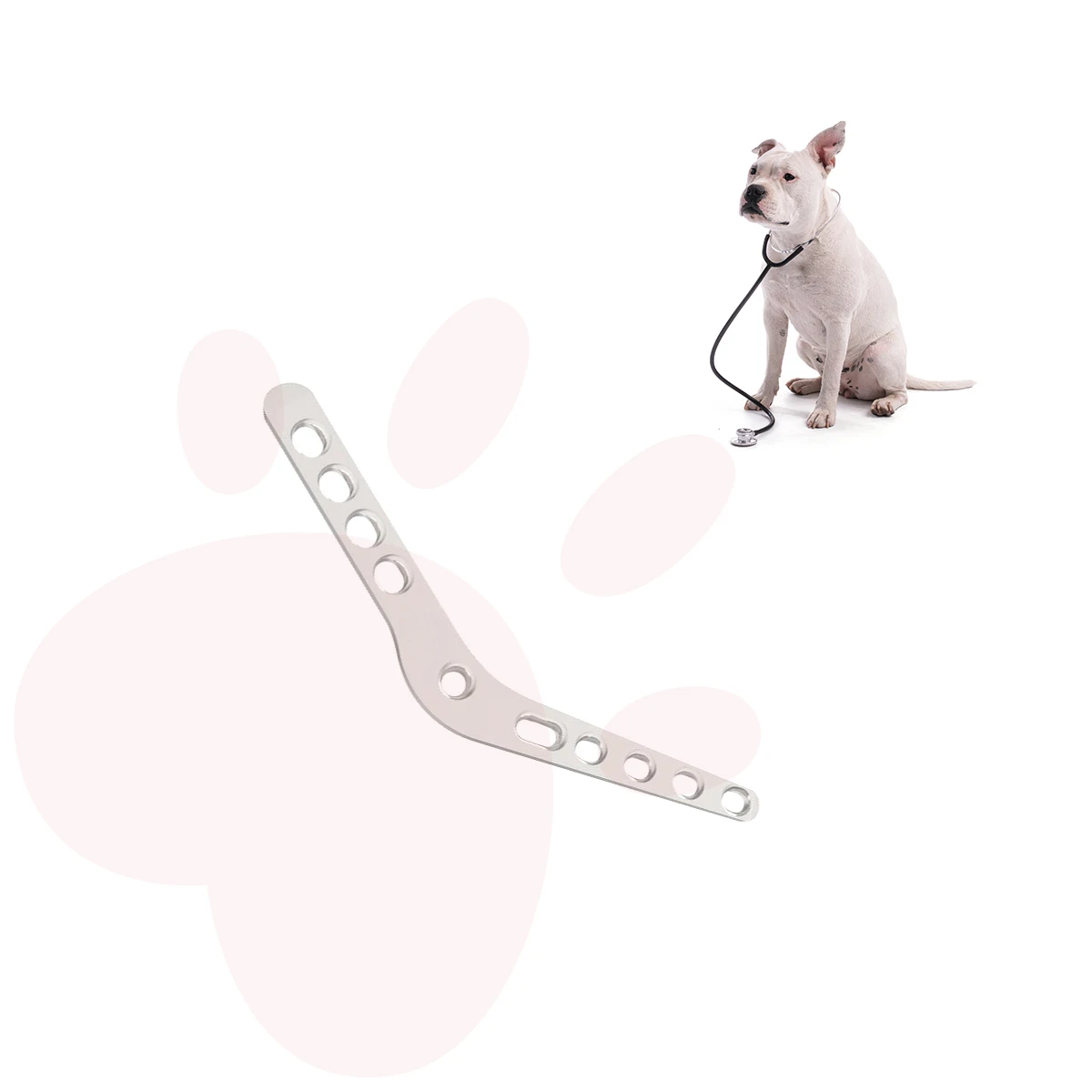 Factory Manufactured Veterinary Stainless Steel 2.0 mm LC-DCP Elbow Joints Veterinary  Veterinary Locking Plate