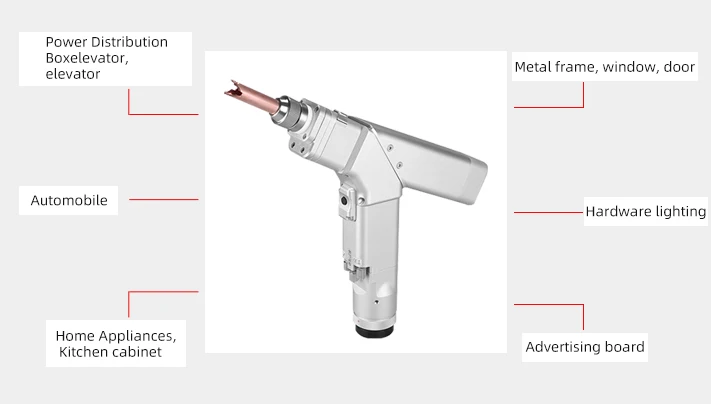 SUDA SD 1000w 1500w 2000w handle welding fiber laser machine for welding metal hot sale