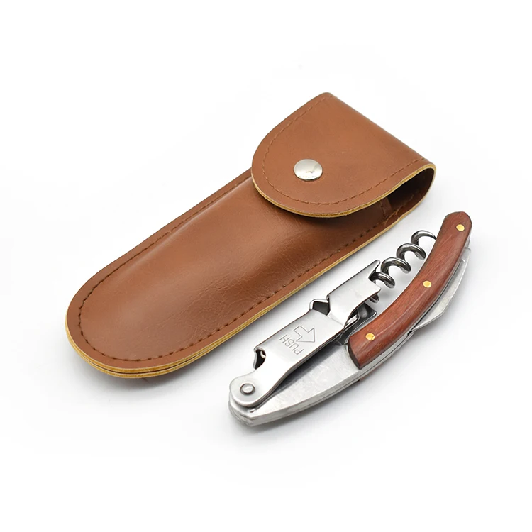 Multifunction Waiter Corkscrew Wine Bottle Opener With Custom LOGO