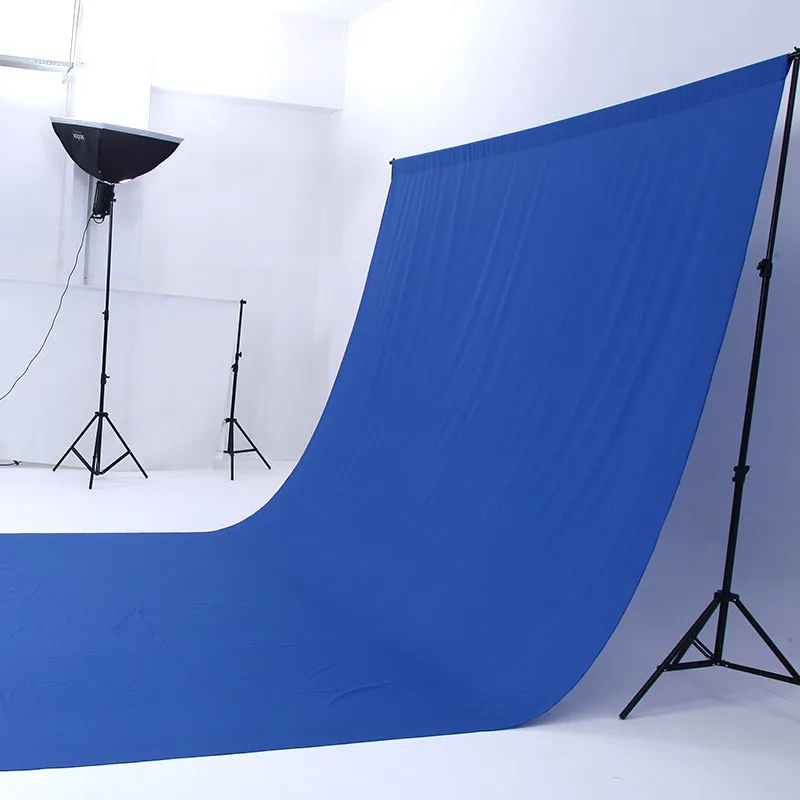 3X1/2/3/4M photo studio backdrop Background Screen 5 Colors Black White Green Blue Gray