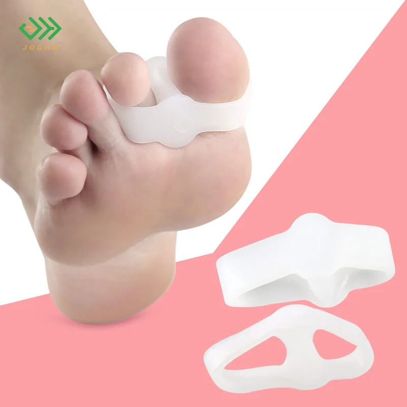 SEBS double ring toe separator overlap toe separator hallux valgus correction device day and night toe separator