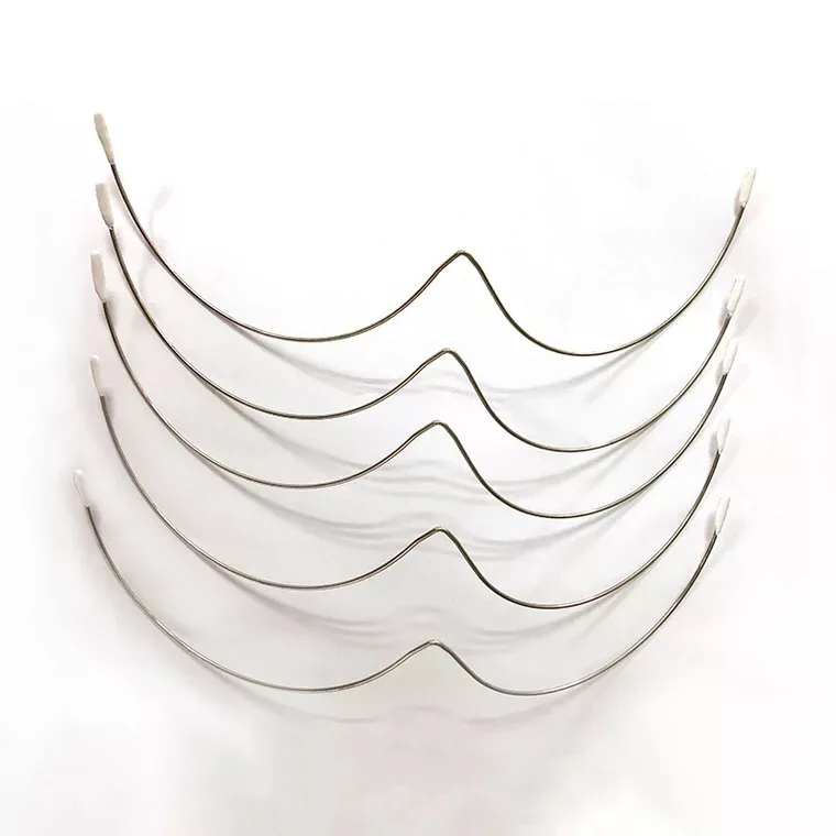 Оптовая продажа Бюстгальтер для кормления нержавеющая сталь бюстгальтер на косточках W формы из нержавеющей