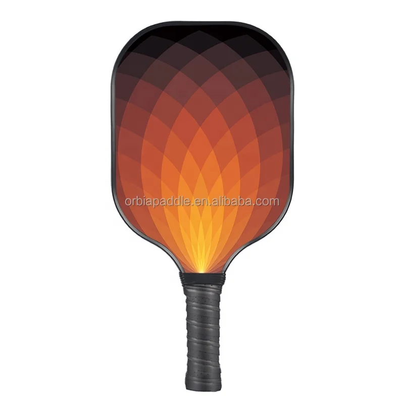 Orbia Sports Pro Pickleball Paddles Custom Logo Rough Surface Carbon Fiber Pickleball Paddles Most Selling Product In Alibaba