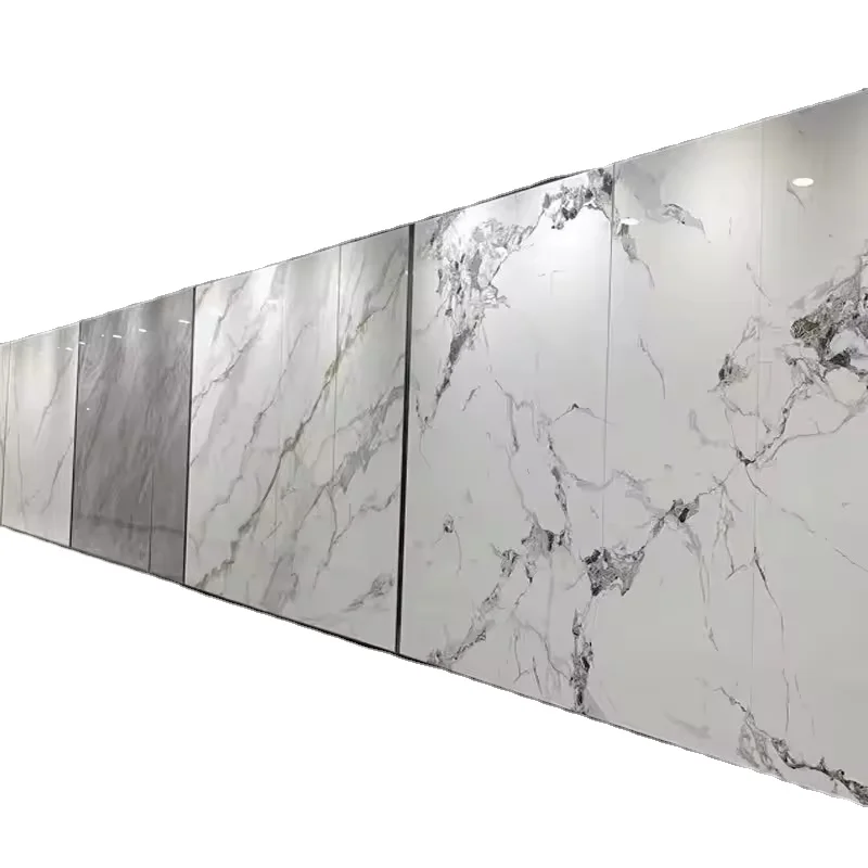 High glossy 3mm flexible pvc uv marble sheet &pvc marble sheet for indoor &marble alternative for wall decoration