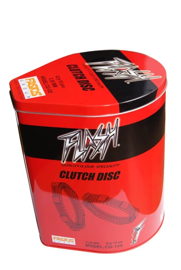 clutch disc package tin box custom design