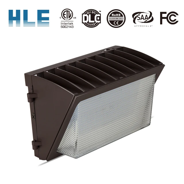 Modern Design Outdoor Dimmable LED Wall Pack Light Aluminum Housing 110v Wall Pack LED Light With Photocell