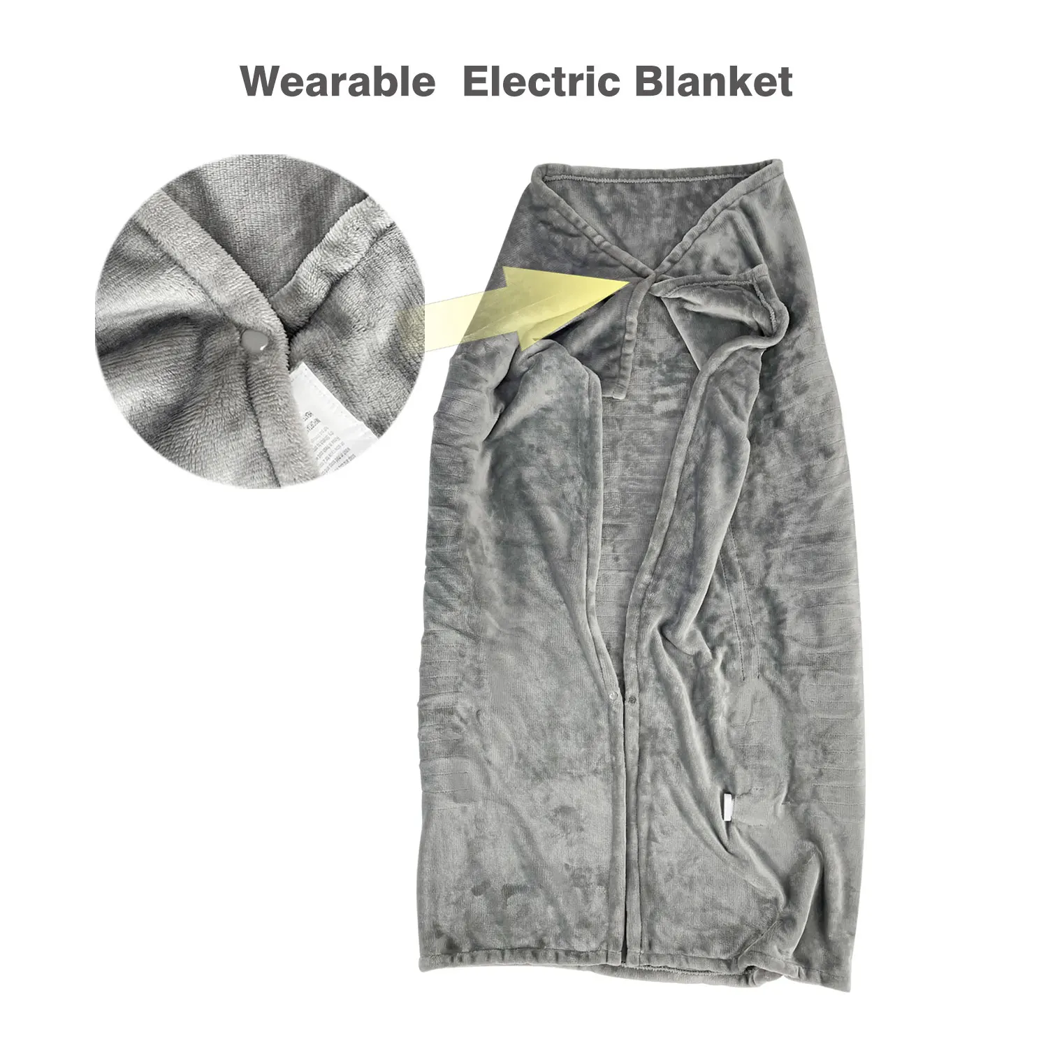 Cheap Price ETL Approval 120v Washable Cosy  Fleece Heating Wire Element Warming Flannel Electric Blanket Switch
