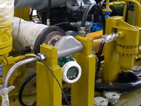 Coriolis Mass Flow Meter for CNG Gas 0.2%accuracy LCD Digital Flowmeter