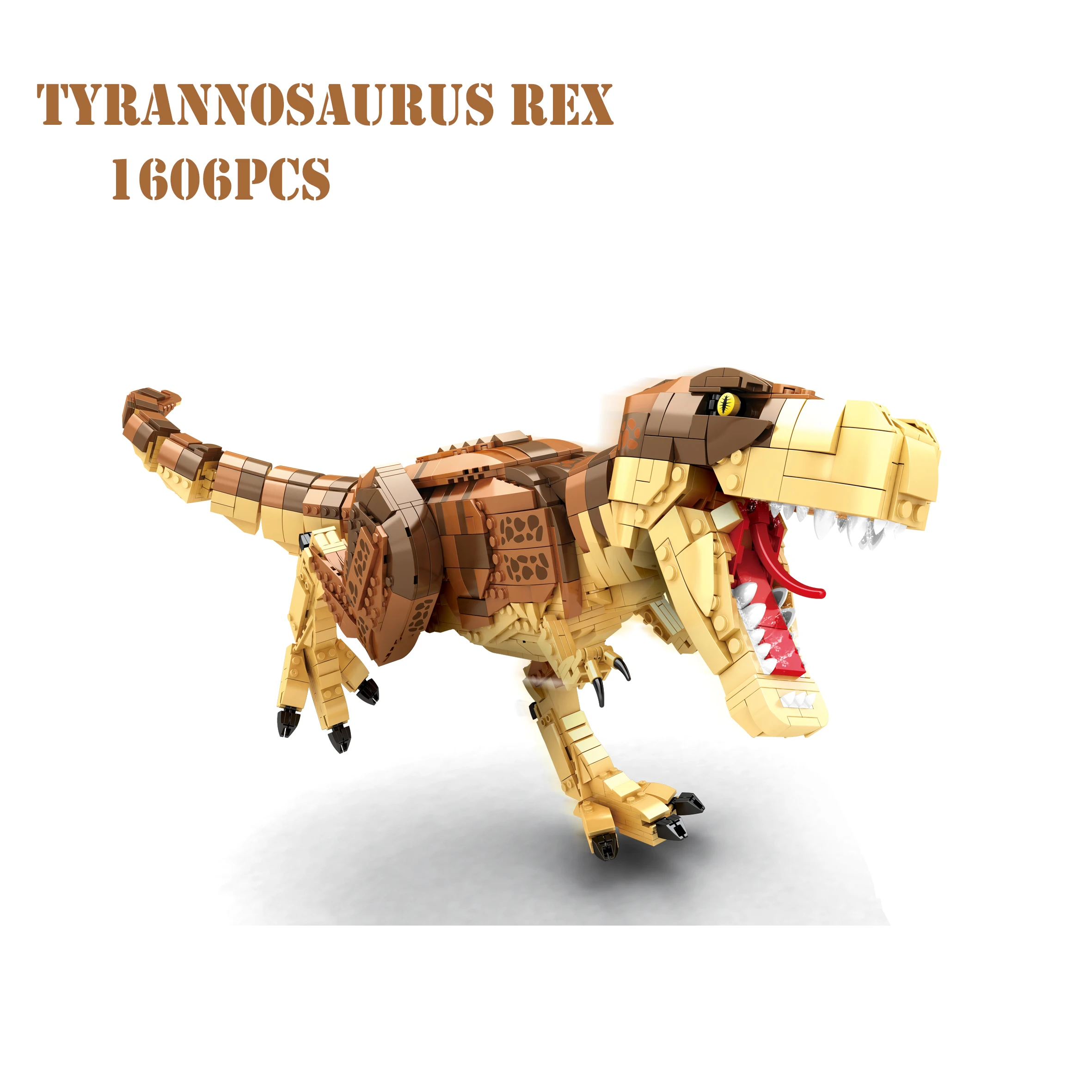 Jurassic World dinosaur model Brontosaurus building block toys set compatible Small Bricks Thunder Dragon Model building block