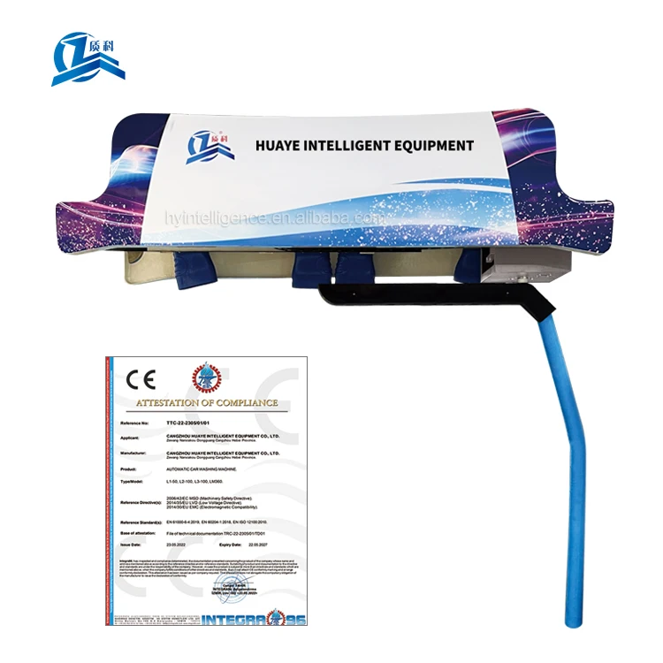 L2 L3 Touchless No Labor Required Automatic Car Wash Machine No Damage To Your Car with CE and ISO9001
