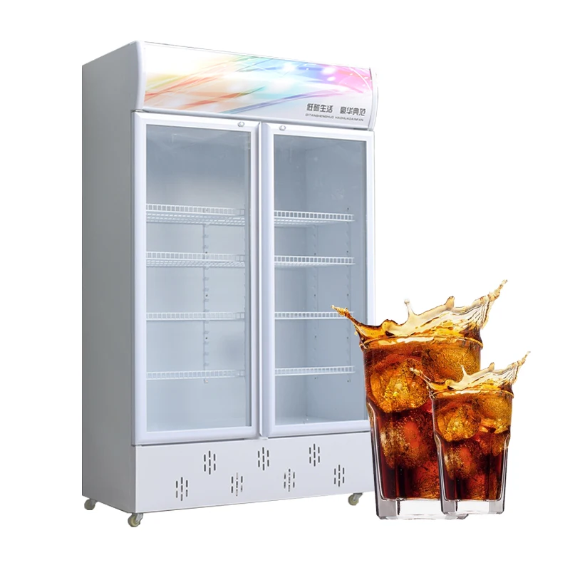 
standing freezer with two glass doors freezer on wheels freezer 