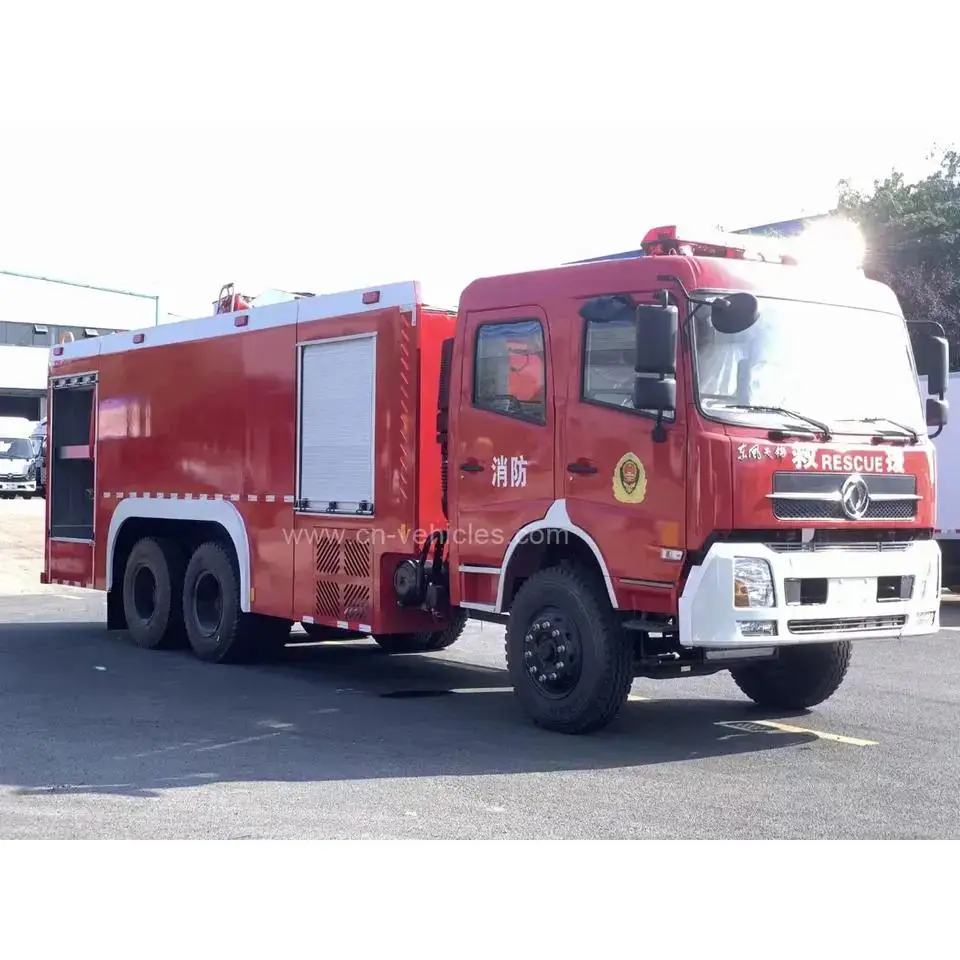 Dongfeng 12000 литровая водяная пожарная машина цена для аварийного двигателя по хорошей цене
