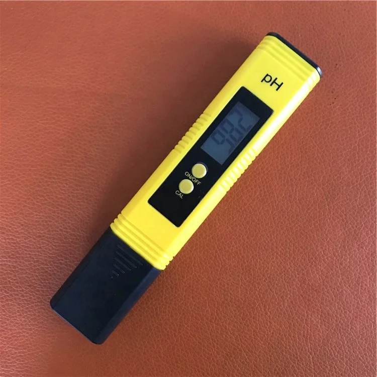 Newest portable ph with lcd display for aquarium and drinking water with backlight water temp digital ph meter water tester