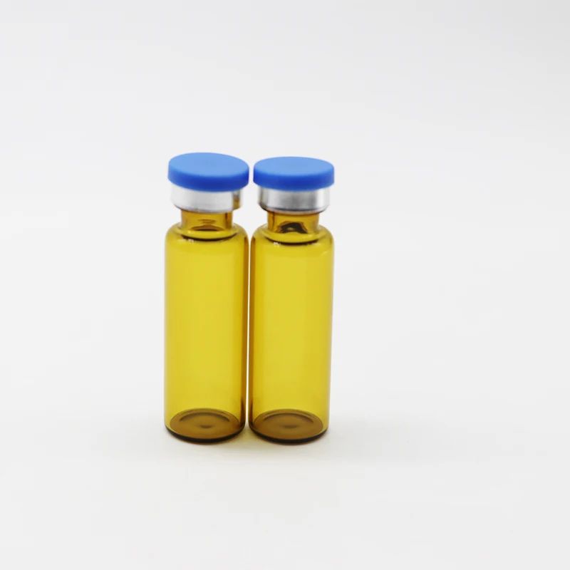 Transparent Vaccine Medical Borosilicate Glass Bottle Vial