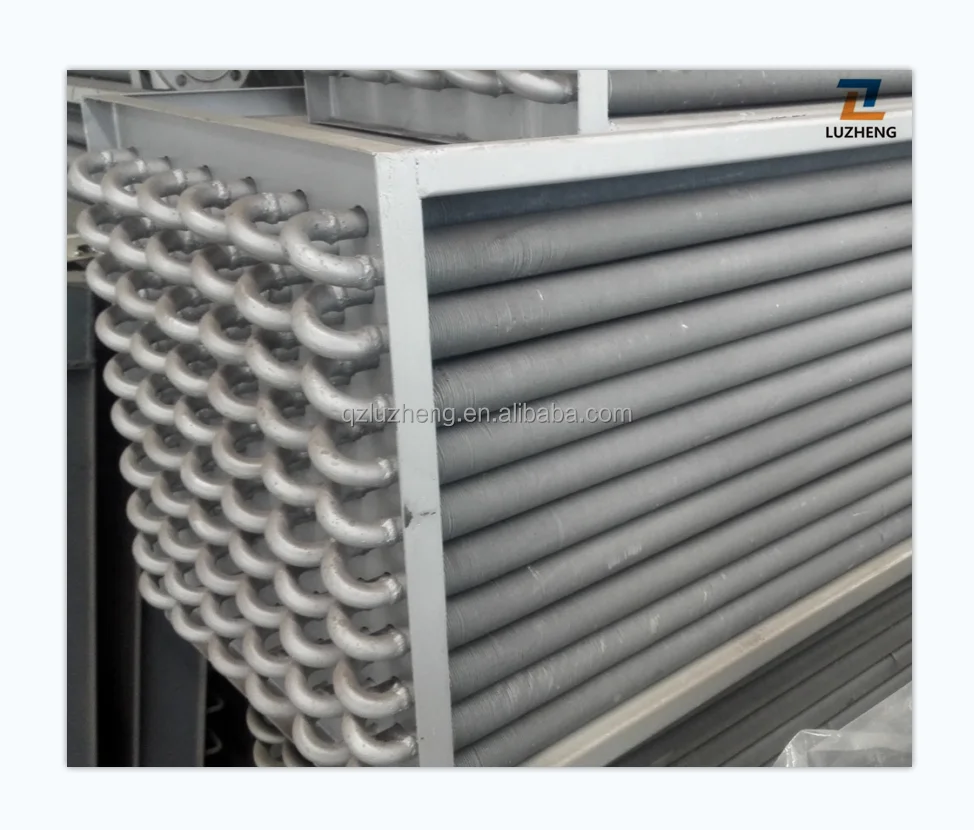 Aluminum fin tube air cooler for cooling and heating industry, steel tube heat exchanger