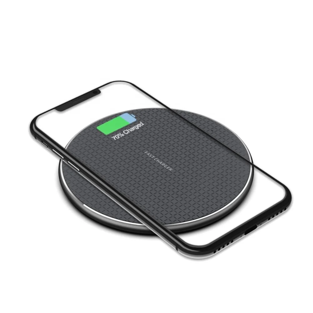 Cheapest Aluminum Alloy Base Fast Wireless Charging Pad Compatible with All Qi-Enabled Devices and Xiaomi 10 Pro 5G Phones