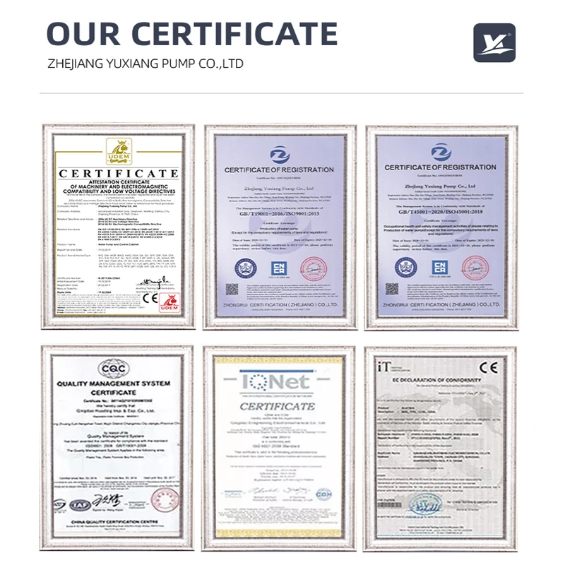 Bomba De Aguas Residuales Portable Superior WQ Non Clog Submersible Mud Sewage Pump