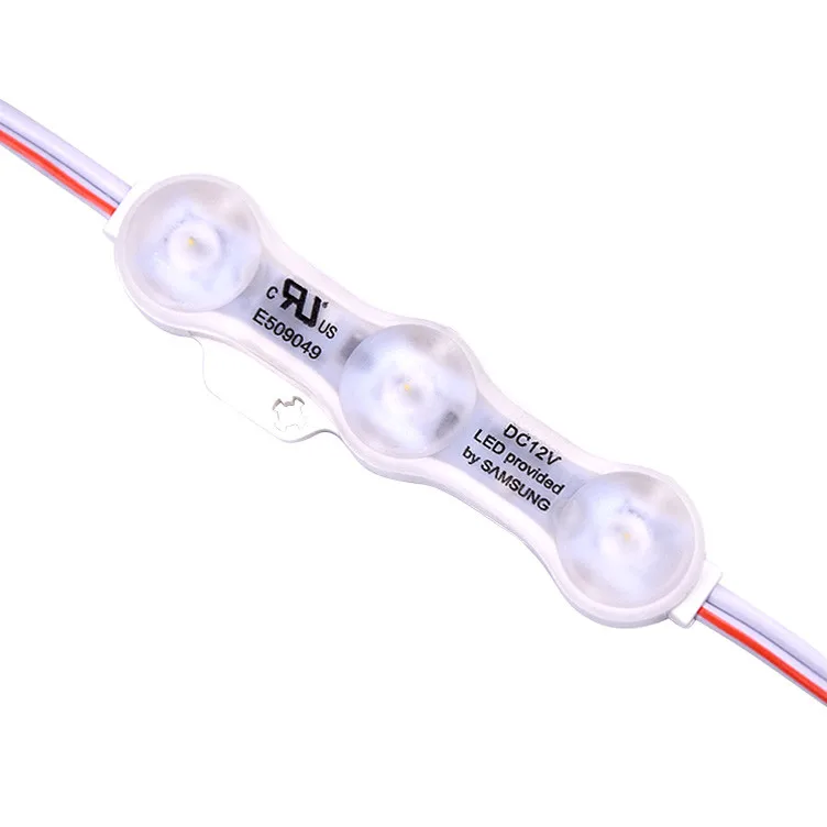 5730 DC12v 1 2 Вт SMD2835 3 объектива светодиодный модуль для письма канала IP68 3000k 9000k 12000k