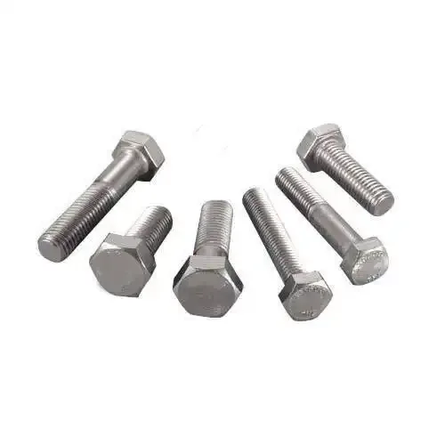 M10 x 100mm Fluoropolymer Coated Hexbolts ASTM A193 GR.B8M AISI 316 Bolts with Nuts ASTM A194 GR.8M