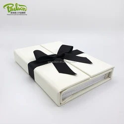 A4+A5 -10P leather wedding set album with box