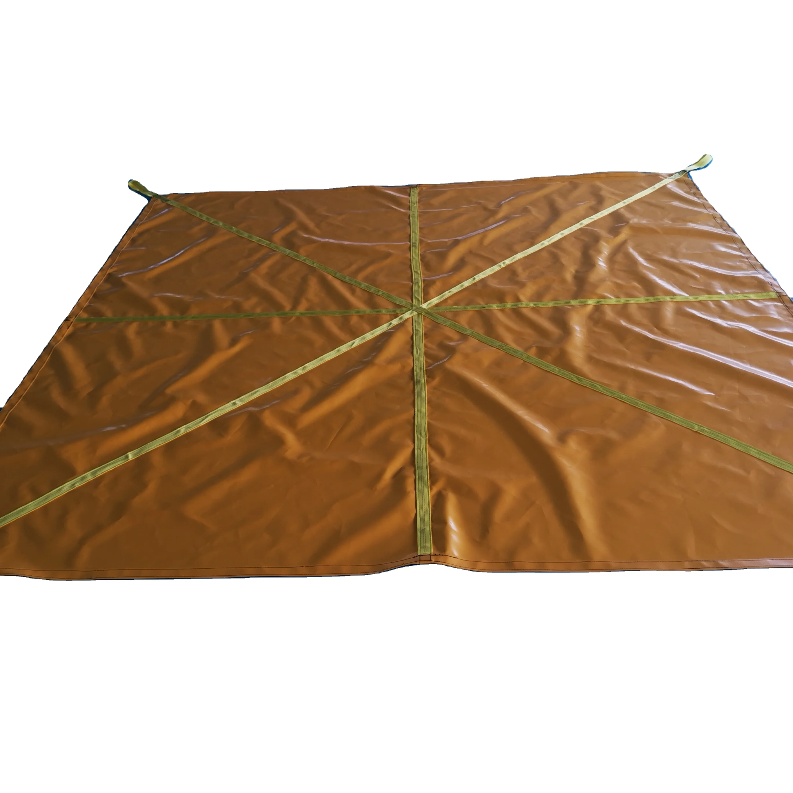 18 oz vinyl coated polyester Heavy duty construction tarp for Industrial grade