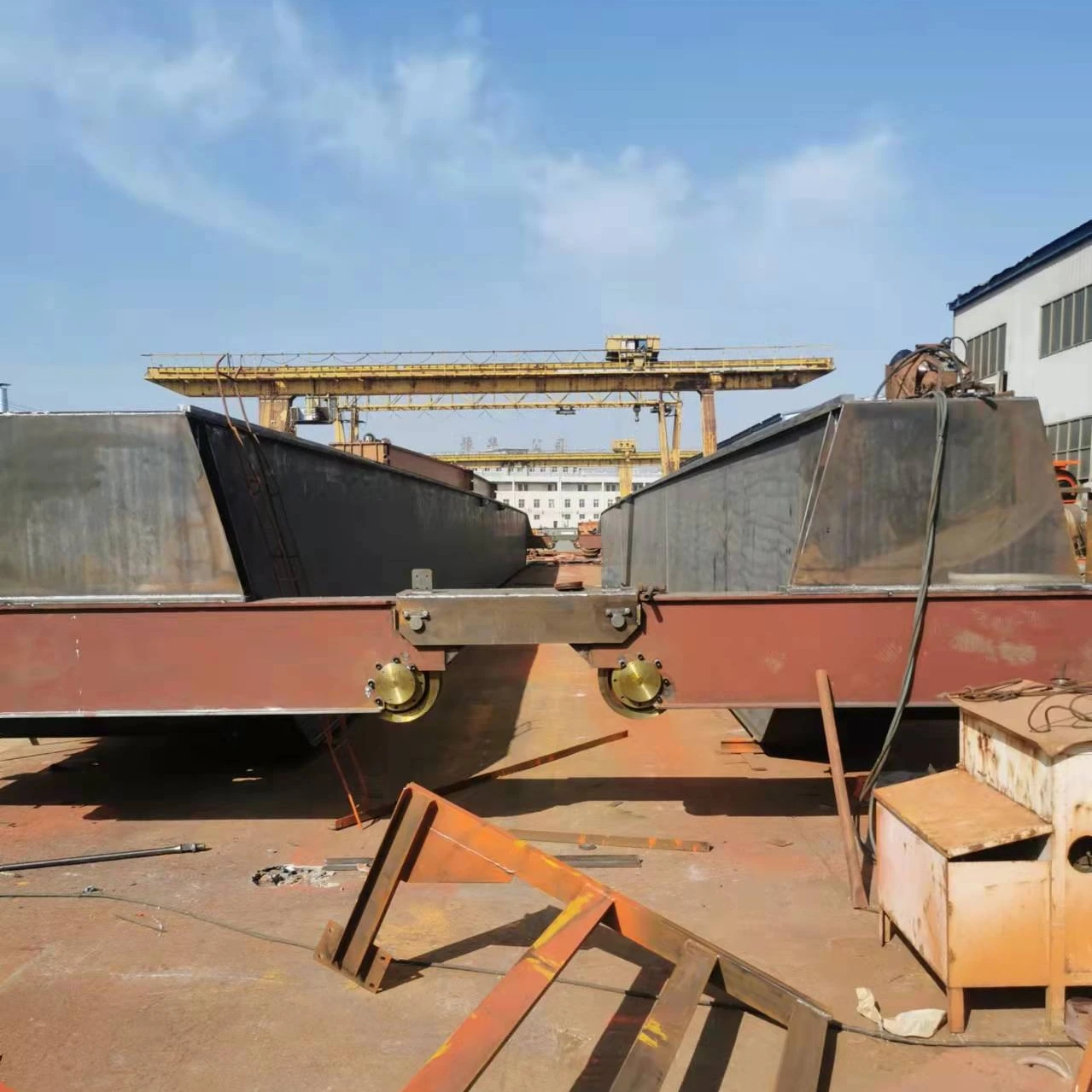 Warehouse Bridge Crane 5 Ton 10 Ton 15 Ton 20 Ton Span EOT Overhead Travelling Crane with Remote Control