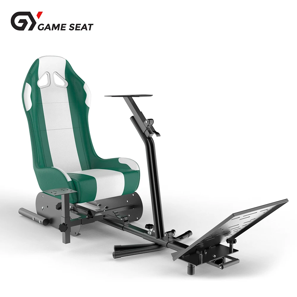 GY020 High Performance Video entertainment Popular  Home  fiberglass racing driving simulator seat logitech g29