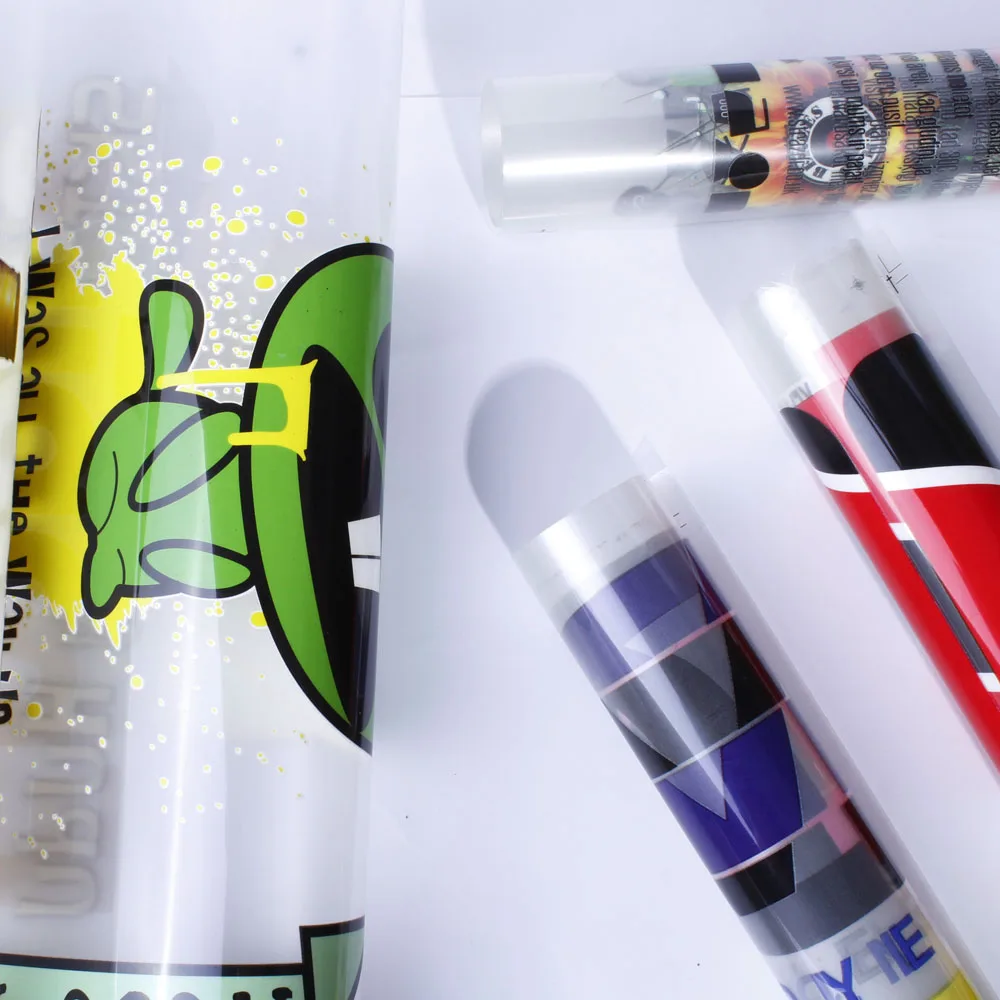 Page size 46*62mm Custom Popular Design Beautiful plastisol heat transfer sticker