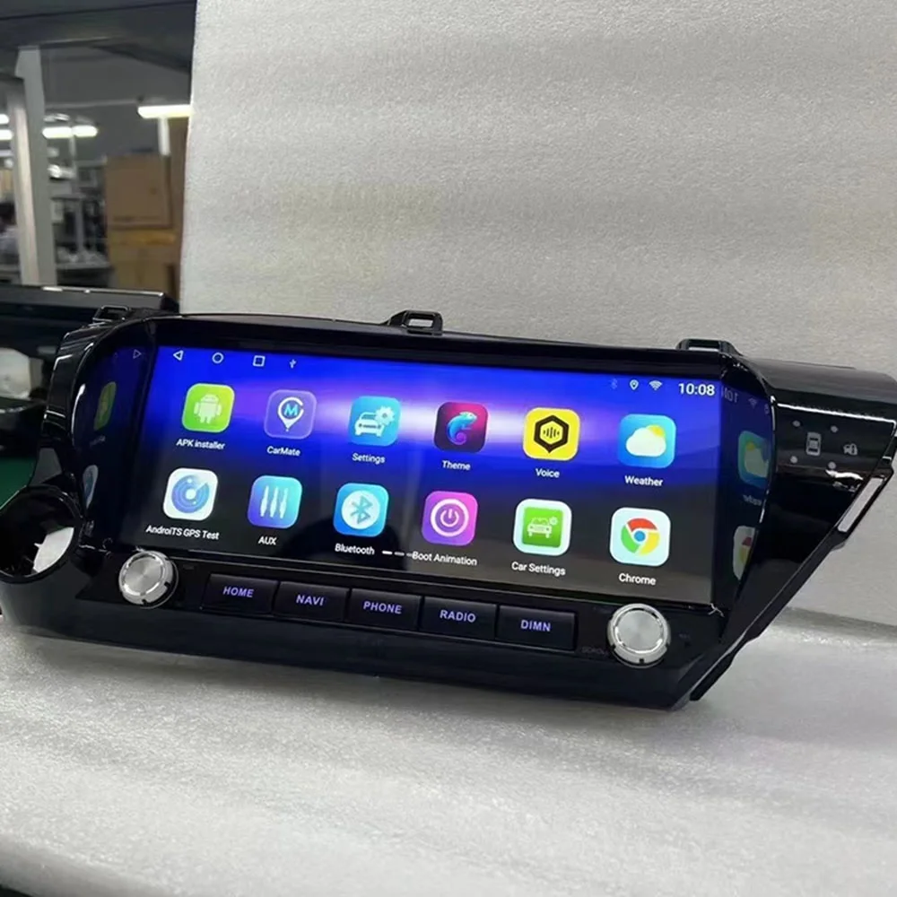 12.3' Android 12 Car Multimedia Player For Toyota Hilux 2015-2023 LHD RHD Upgrade to 2024 Car Radio Audio Stereo Carplay