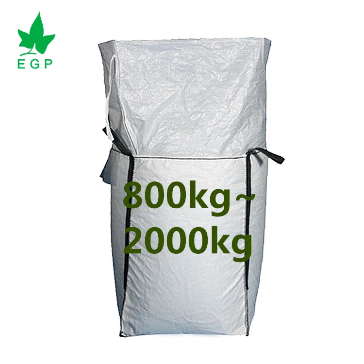 EGP Jumbo Bag Bean Bag FIBC Bulk Big Bag Factory wholesale 500kg 1000kg 1200kg 1500kg 2000kg 1ton 2 Ton