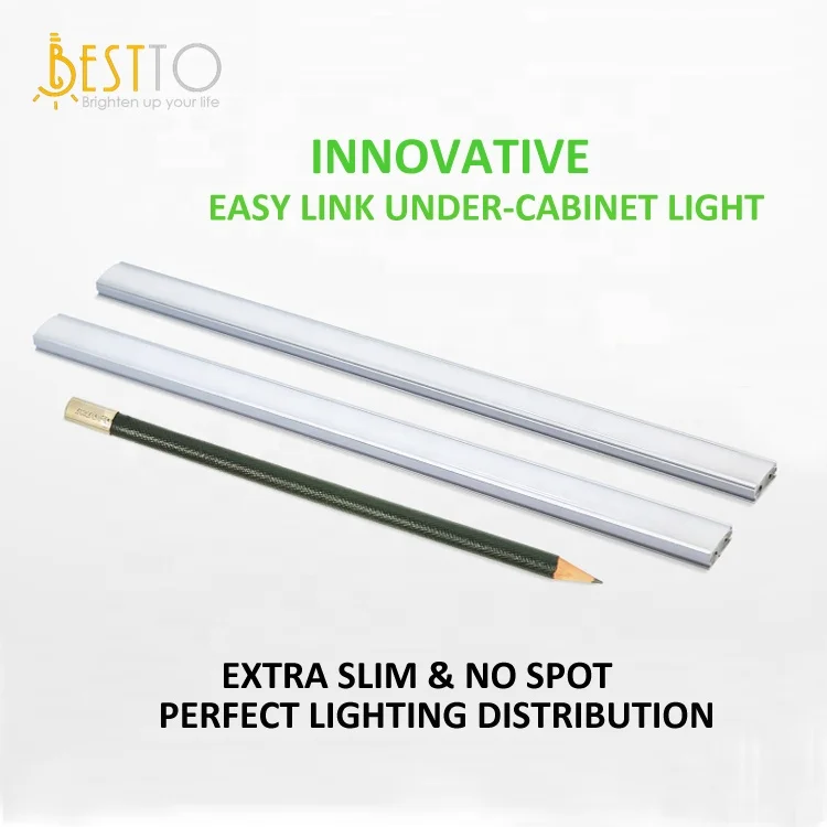 Легкое соединение быстрое подключение 12 Вольт светодиодный светильник для шкафа освещения