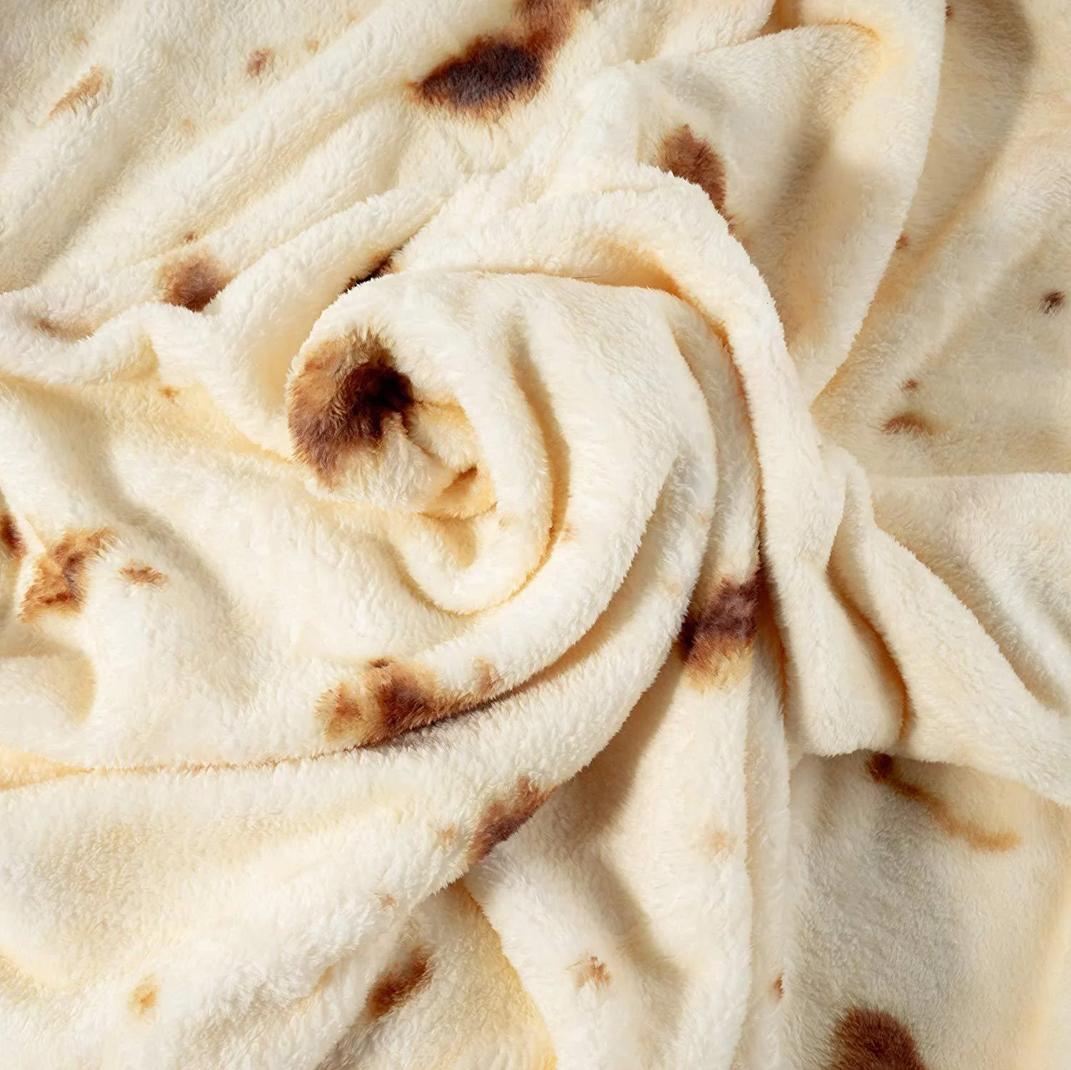 Одеяло Burrito флисовое плюшевое одеяло круглой