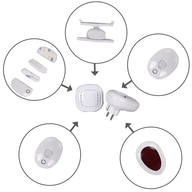 Manufacture easy use wireless 868 MHz security system window door contact wifi smart home alarm kit for house